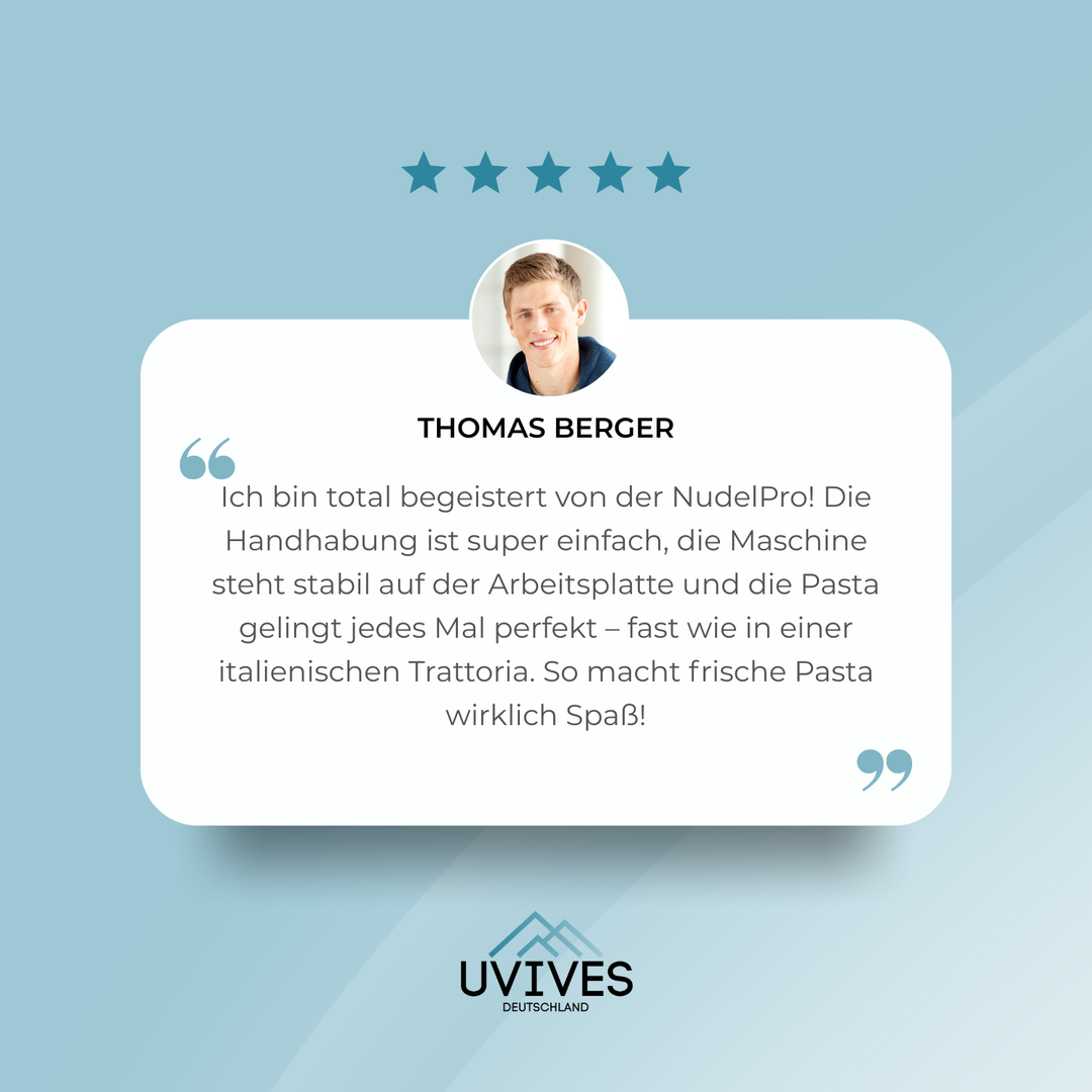Manuelle Pastamaschine, ein vielseitiges Küchengerät, um frische Nudeln schnell und einfach zu machen.