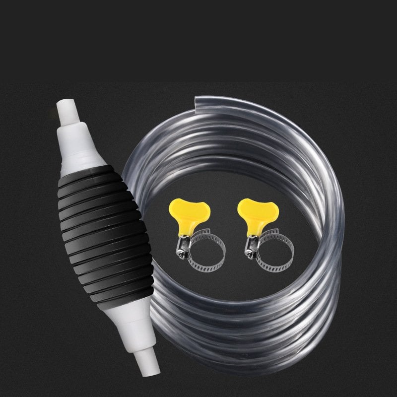 Ergonomische manuelle Umfüllpumpe FlexiPump für tropffreien & sicheren Flüssigkeitstransfer.