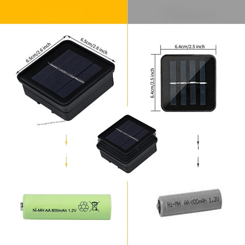 Energieeffiziente Solar-LED-Lichterkette mit marokkanischem Design; perfekt für Terrassen & Gartenwegebeleuchtung.