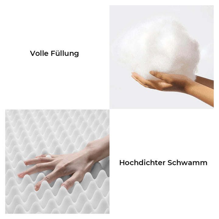Braunes, orthopädisches Hundebett im marokkanischen Stil, L-Größe, für optimale Gelenkunterstützung & Komfort.