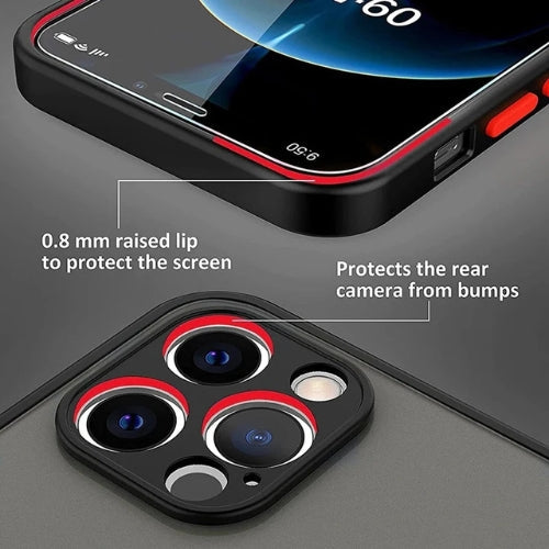 Elegante matte iPhone Hülle mit starkem MagSafe Magnet & umfassendem Fallschutz, 1+1 GRATIS.