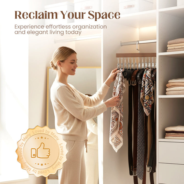 Mehrfach-Kleiderbügel für Hemden & Hosen, schafft Ordnung im Haushalt und Kleiderschrank.