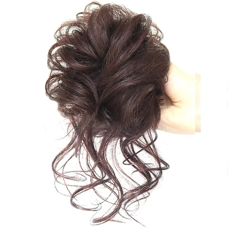 Haarteil Scrunchie für einen perfekten Messy Bun mit extra Volumen.