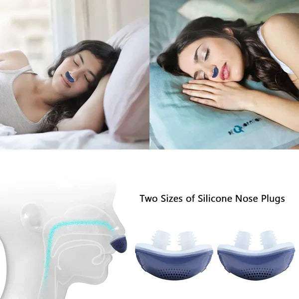 Micro-CPAP Schlafhilfe, diskret und bequem. Perfekt für besseren Schlaf und mehr Energie am Tag.