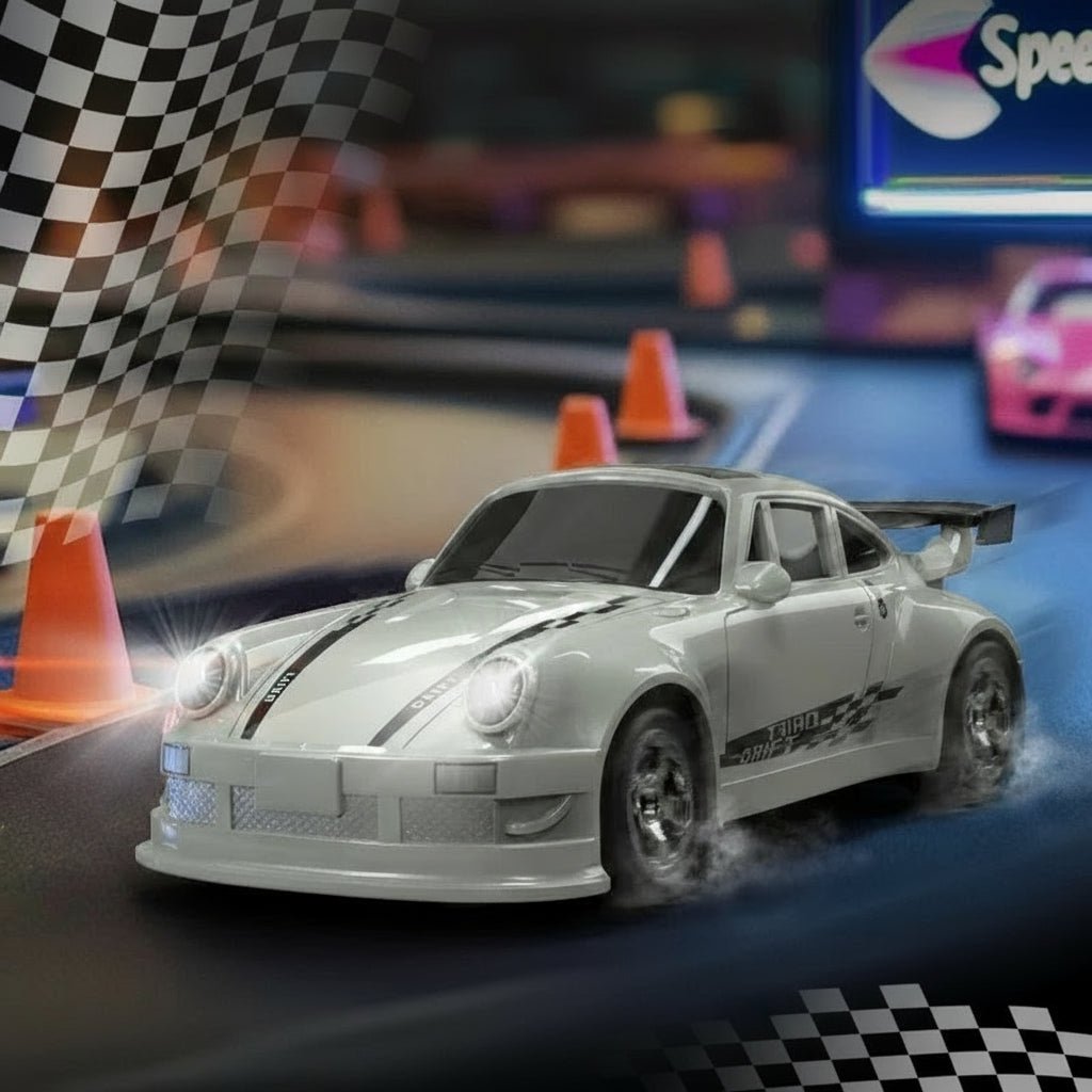 MICRODRIFT 1:64 RC Driftauto als Sammlerstück. Detailliertes Modellauto für Liebhaber und Spielzeug-Fans.