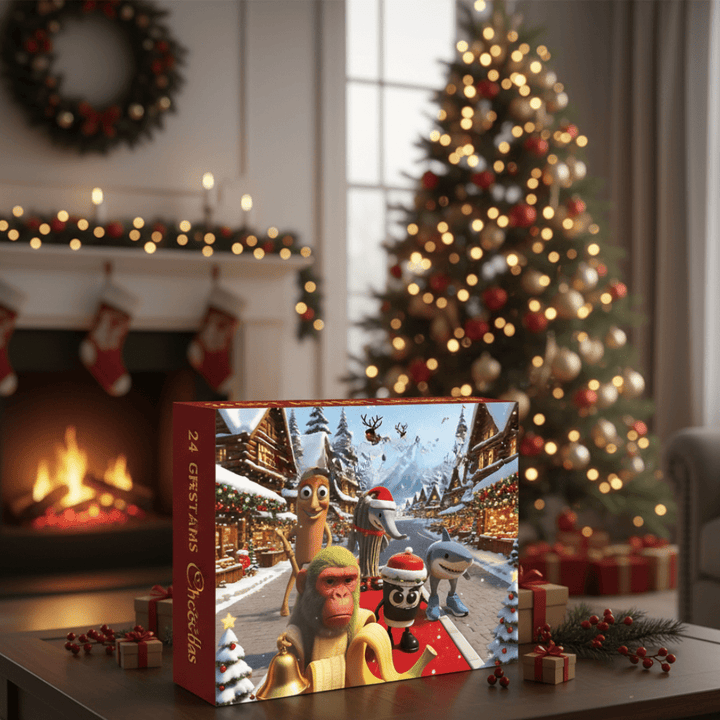 MINDPOP 2025 Adventskalender mit 24 lustigen Popkultur-Überraschungen. Perfektes Kindergeschenk zu Weihnachten.