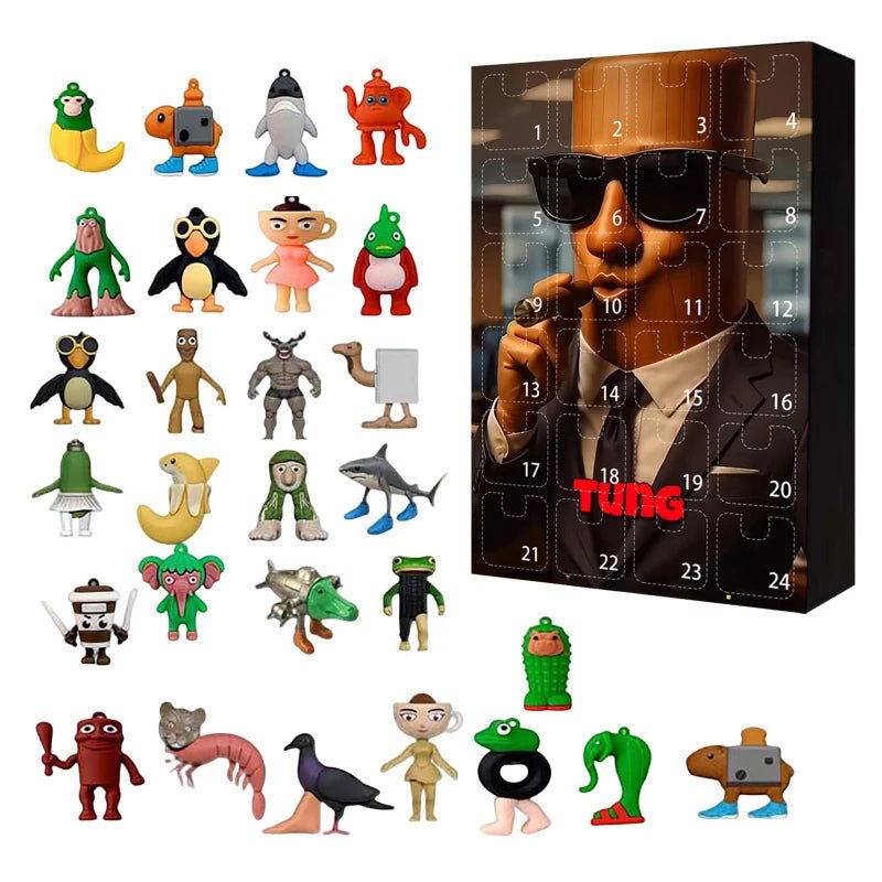 MINDPOP 2025 Adventskalender zwischen Weihnachtsgeschenken, eine beliebte Geschenkidee für Kinder.