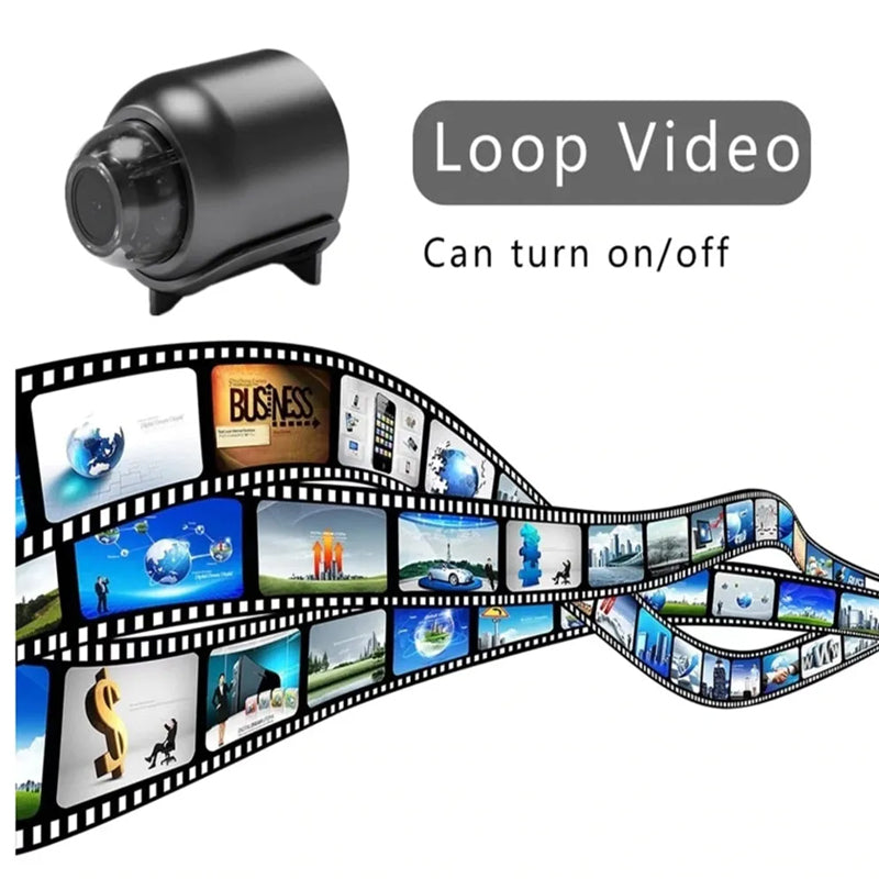 Kompakte HD Überwachungskamera im Büro, ideal für Videoüberwachung & erhöhte Bürosicherheit.