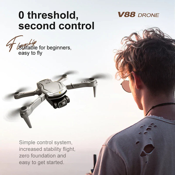 Mini-Drohne, 8K Dual-Kamera, GPS für präzise Steuerung & beeindruckende Luftperspektiven.