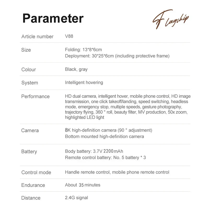 Hochauflösende 8K GPS-Drohne, ideal für Anfänger und erfahrene Drohnenpiloten.