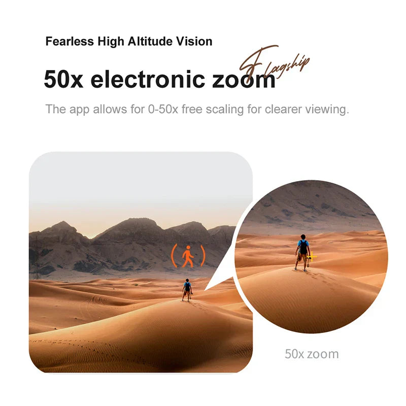 Gadget: Mini-Drohne mit 8K Dual-Kamera für gestochen scharfe Fotos & Videos aus der Luft.