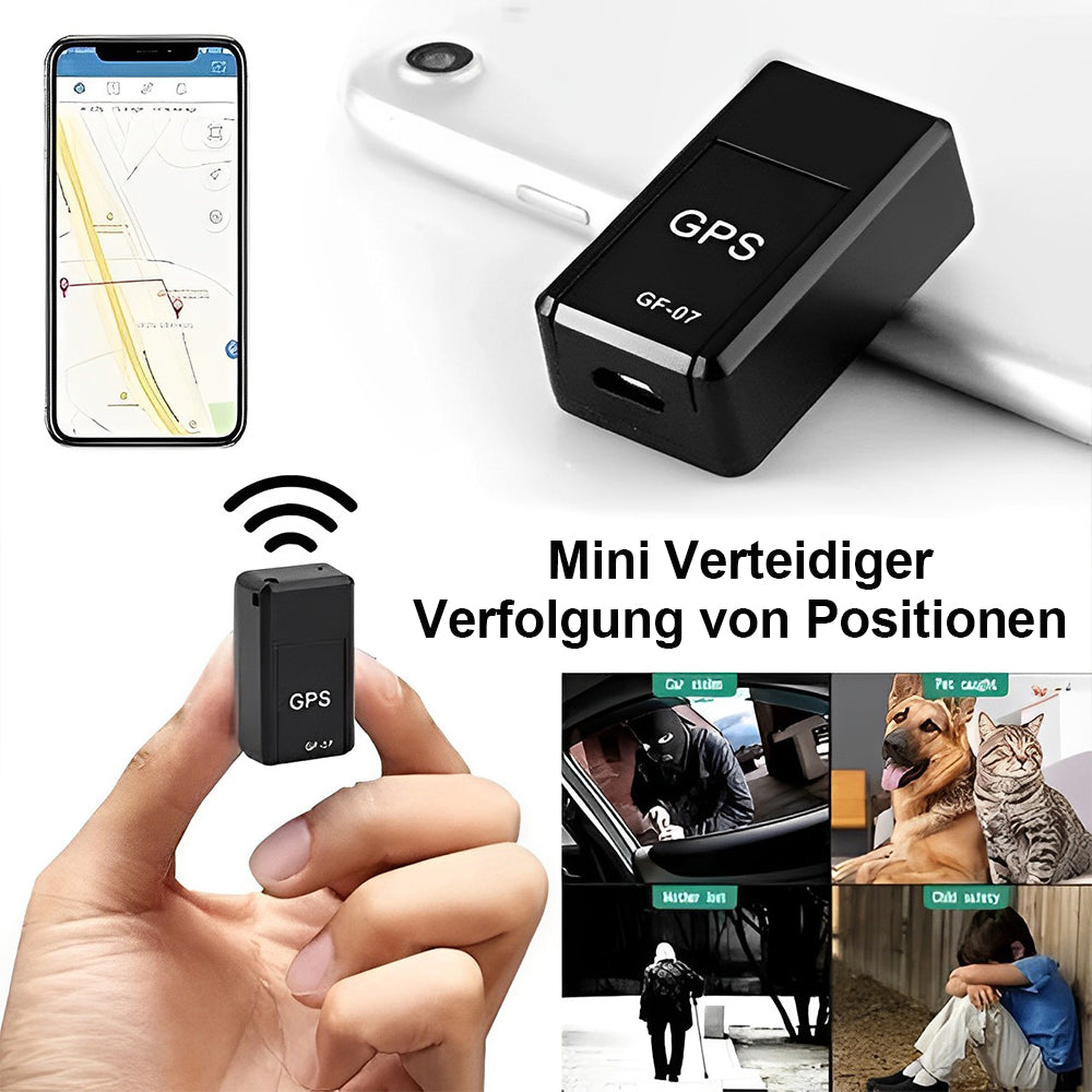 Sicherer universaler GPS Tracker für Fahrzeugortung, Kinderschutz & Eigentumsschutz. Mit langer Akkulaufzeit.
