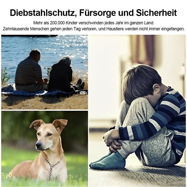 Wasserdichter Mini GPS Tracker mit langer Akkulaufzeit für zuverlässige Fahrzeugortung. Abo-frei & diskret.