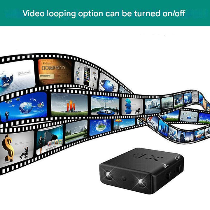 Diskrete Spion Kamera: HD Videoaufnahme, Nachtsicht & Bewegungsmelder. Perfekt für die Hausüberwachung.