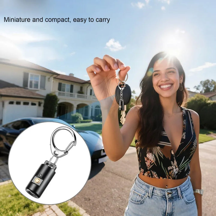 Robuste, ultraleichte Mini LED Taschenlampe, ideal für EDC & Reisen. Kompaktes Design, passt in jede Tasche.