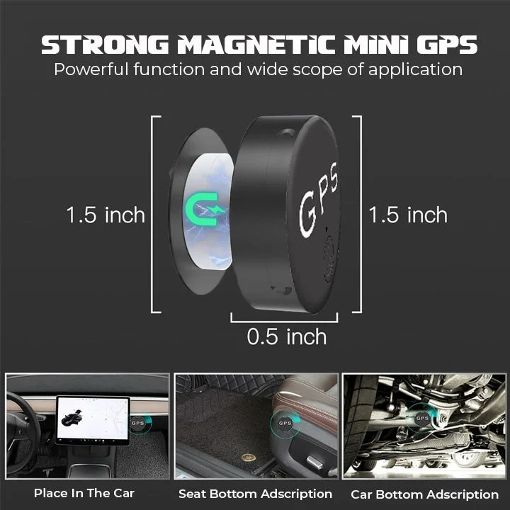 Kabelloser Mini-GPS-Tracker mit starkem Akku für flexible und diskrete Ortung von beweglichen Gütern.