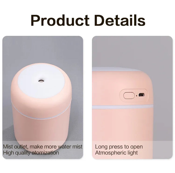 Perfekte Geschenkidee: Mini USB Luftbefeuchter. Erfrischt die Luft & sorgt für Wohlbefinden bei Freunden.