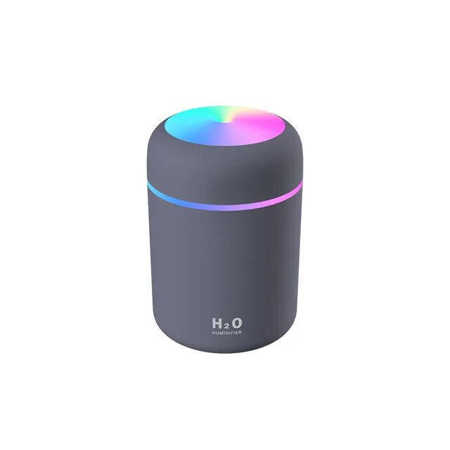 Kompakter Mini USB Luftbefeuchter mit elegantem Design. Verbessert das Raumklima diskret und effizient.