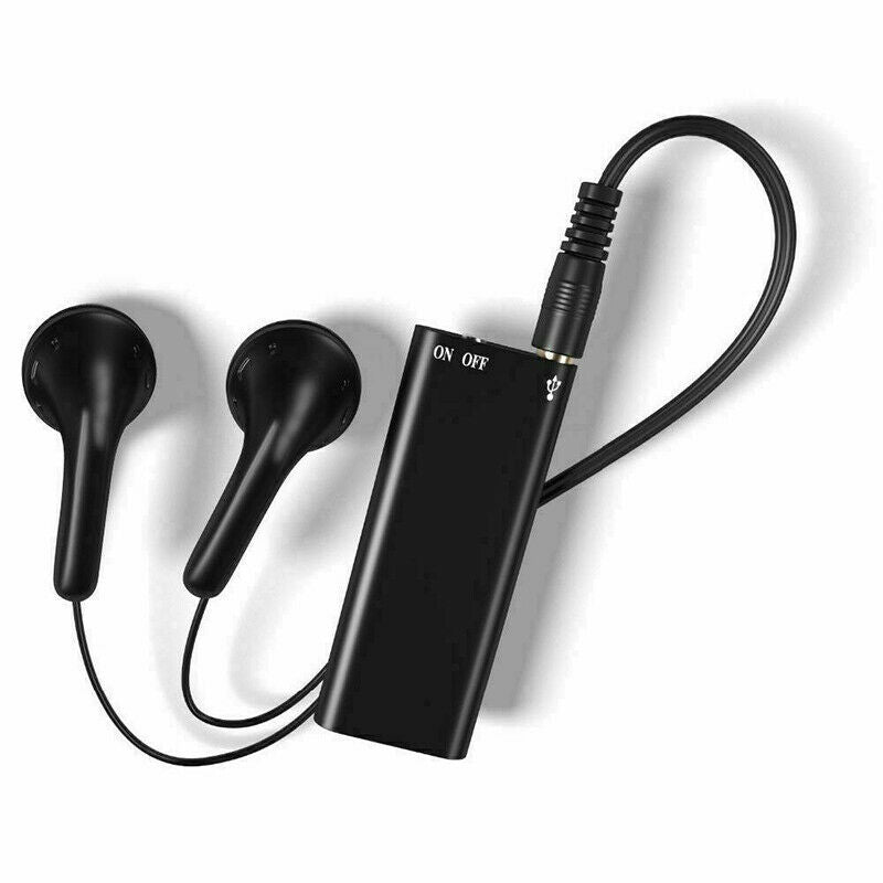 Kompakter digitaler Audio Rekorder mit 8GB Speicher für unterwegs, perfekt als Meeting Rekorder und Sprachaufnahmegerät.