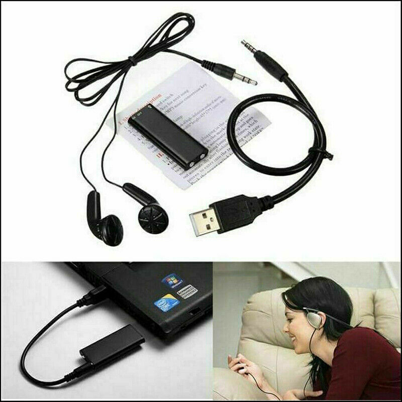 Digitaler Mini-Sprachrekorder mit 8GB internem Speicher, ideal für Studenten und Geschäftsleute.