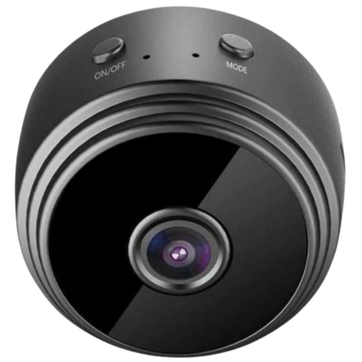 Full HD Minikamera mit WLAN für gestochen scharfe Videoüberwachung zuhause.