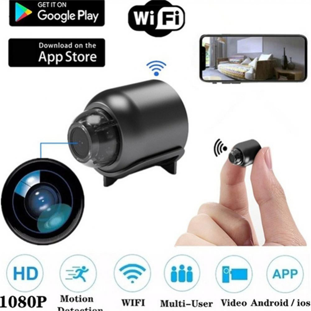 Diskrete Mini Kamera: Leistungsstarke Full HD WLAN Kamera für effektive Überwachung im Büro oder Zuhause.