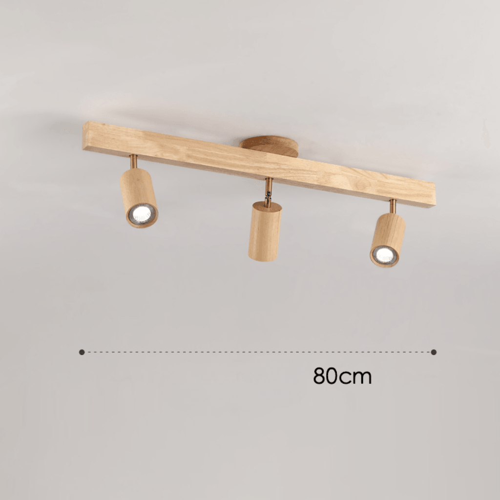 Design-Holzlampe mit integrierter LED, Helligkeit einstellbar, für stilvolle Innenräume.