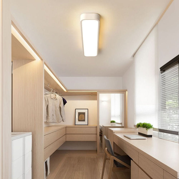 Zeitloses Design: LED Deckenleuchte im nordischen Stil für harmonische Beleuchtung.