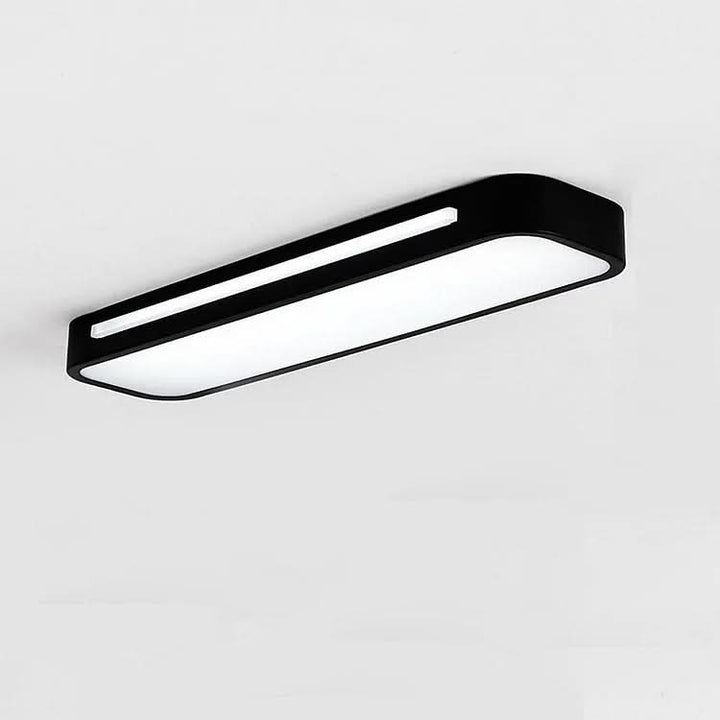 Helle LED Deckenleuchte im nordischen Stil, Design Leuchte für Wohnzimmer und Flur.