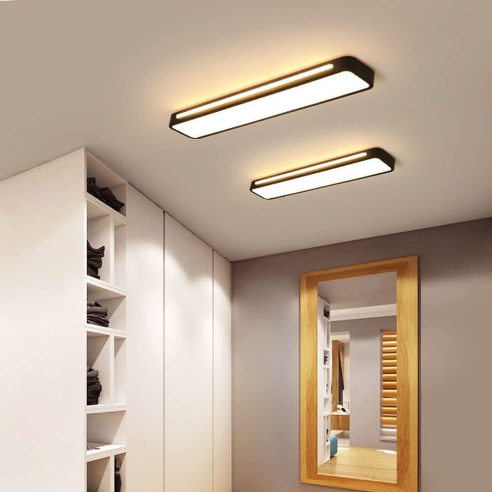 Skandinavische Design LED Deckenleuchte, energiesparend und modern für Esszimmer.