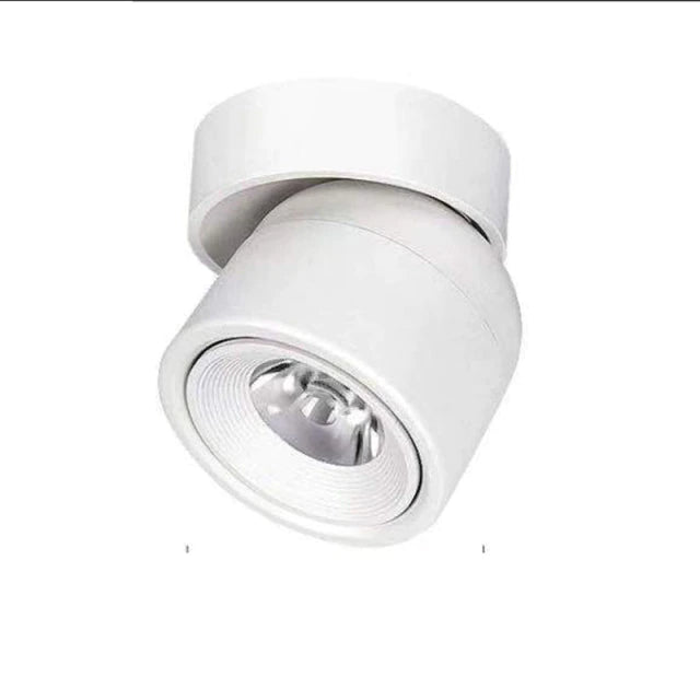 Minimalistisches LED-Spotlight, dimmbar, bietet stilvolle und energieeffiziente Akzentbeleuchtung.