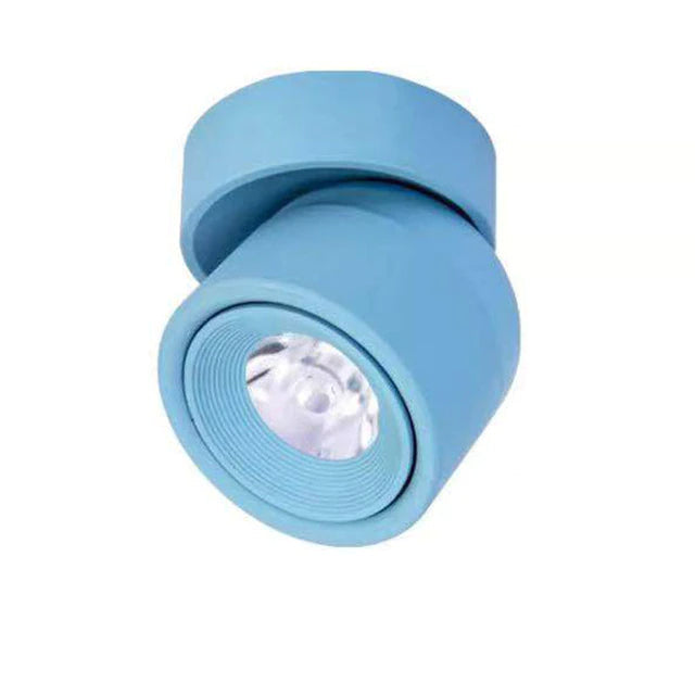 Zeitloses LED-Spotlight aus Aluminium, moderne Deckenleuchte, ideal für Innenräume mit minimalistischem Stil.