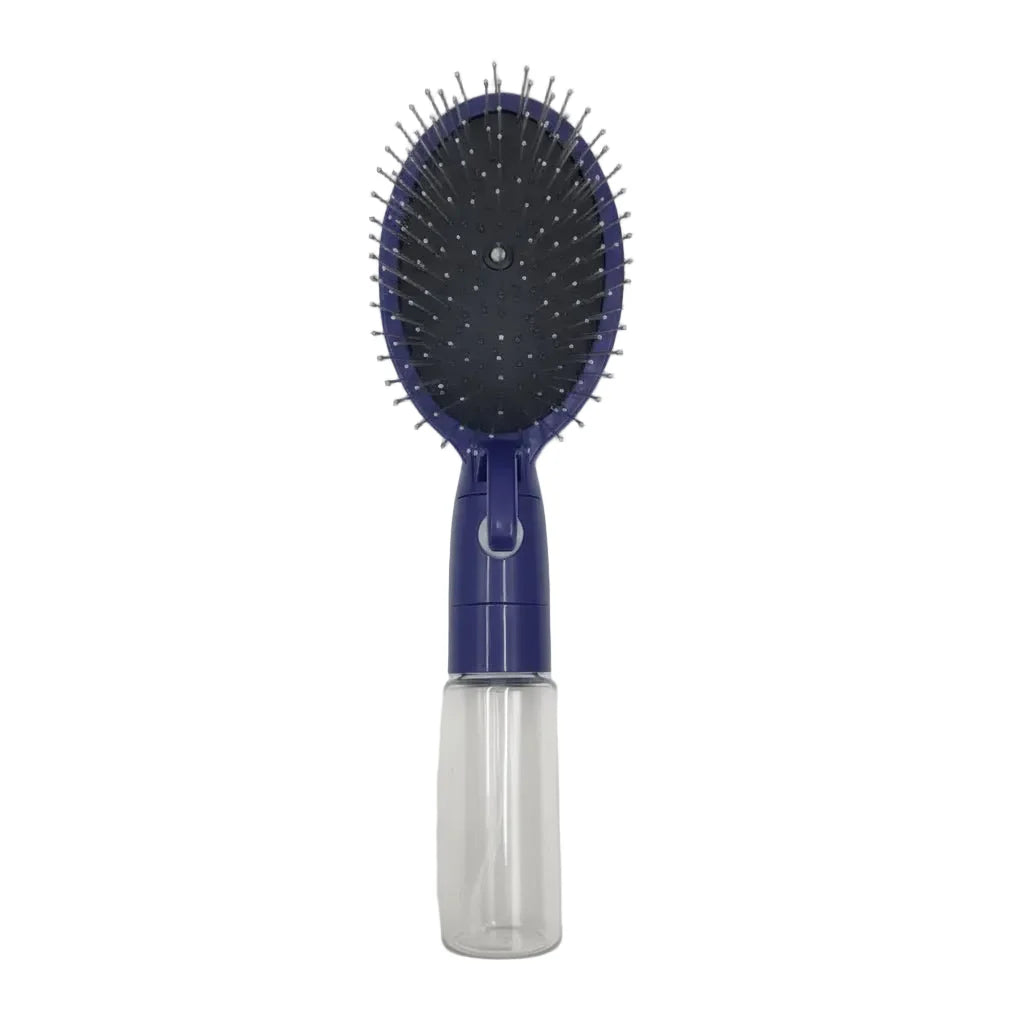 Frau kämmt sich die Haare mit der MISTBRUSH für schnelles und einfaches Styling. Für seidiges, knotenfreies Haar.