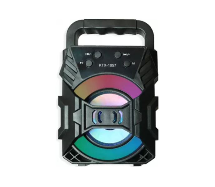 Mobiler Bluetooth-Lautsprecher SoundRush mit satten Bässen für kraftvollen Outdoor-Sound.