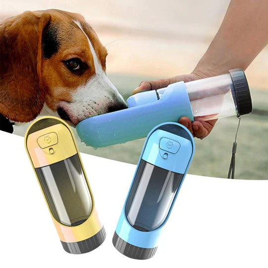 Mobiler Trinkspender für Hunde & Katzen, ideal für frisches Wasser unterwegs auf Reisen & Outdoor-Abenteuern.