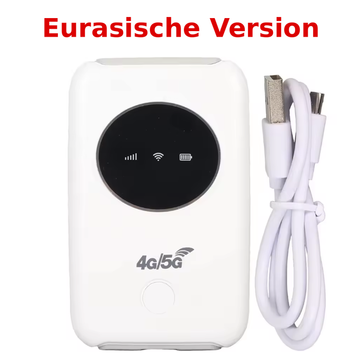 Flexibler WLAN Reiserouter: Unbegrenztes Internet unterwegs ohne Abo. Für Homeoffice, Camping & Reisen.