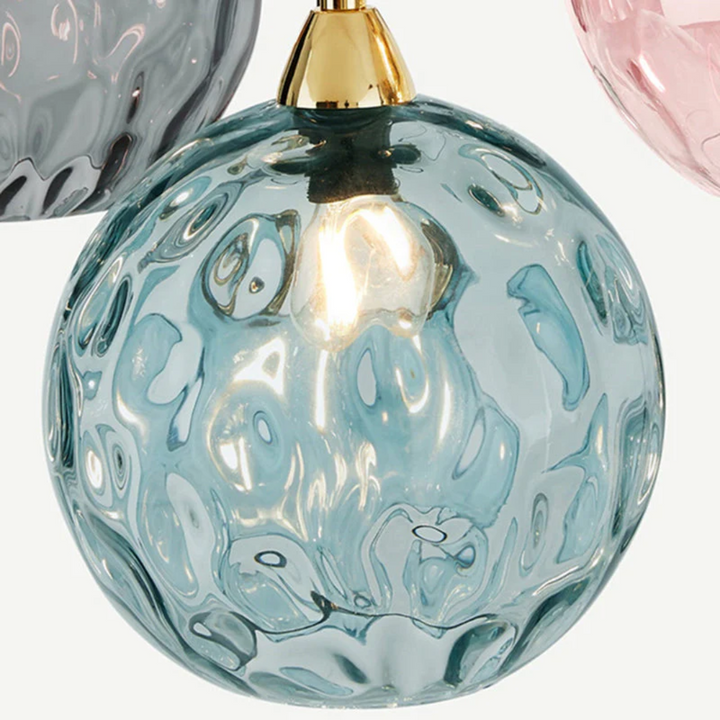 Zeitlose Eleganz: Moderne 3-flammige Cluster Pendelleuchte. Stilvolle LED Beleuchtung, höhenverstellbar.