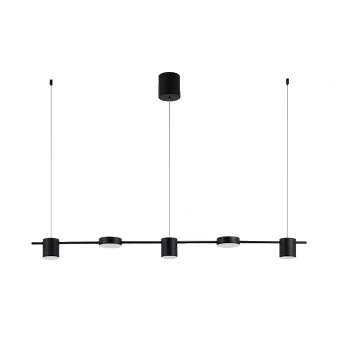 Helle LED Pendelleuchte, modernes Design aus Aluminium, für angenehme Innenbeleuchtung.