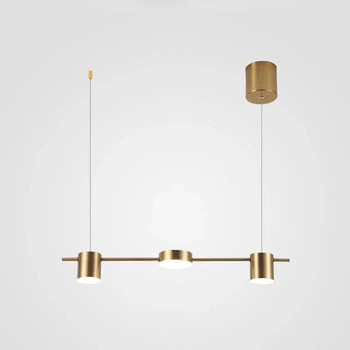 Exklusive Design Goldlampe: Moderne Aluminium Pendelleuchte für stilvolle Akzente.