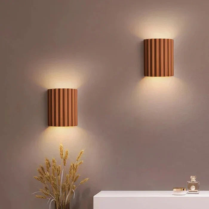 Dekorative Designlampe ArtisticWave: Moderne Wandbeleuchtung mit einzigartigem Wellen Design für Ambiente Licht.