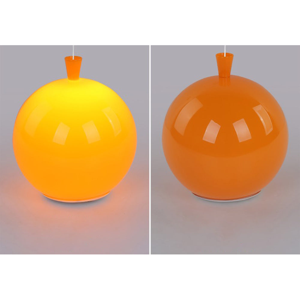 AuraLite Ballon-Deckenleuchte, warmweiße LED, modern, rund, für eine gemütliche Schlafzimmeratmosphäre.