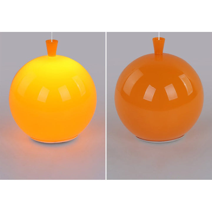 AuraLite Ballon-Deckenleuchte, warmweiße LED, modern, rund, für eine gemütliche Schlafzimmeratmosphäre.
