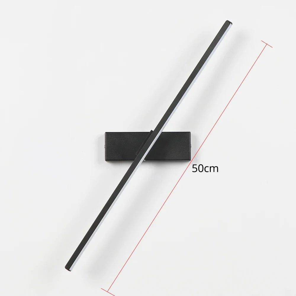 Verstellbare AuroLite LED-Wandleuchte, perfekt als Flurbeleuchtung oder Wohnzimmerlampe mit flexiblem Licht.