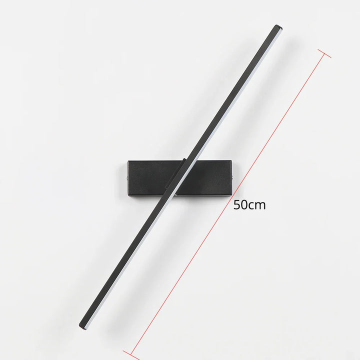 Verstellbare AuroLite LED-Wandleuchte, perfekt als Flurbeleuchtung oder Wohnzimmerlampe mit flexiblem Licht.