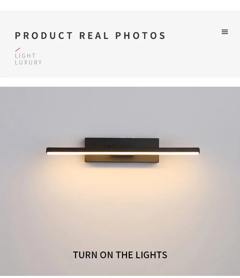 Energieeffiziente moderne AuroLite LED-Wandleuchte, schwenkbar und verstellbar für optimales flexibles Innenlicht.