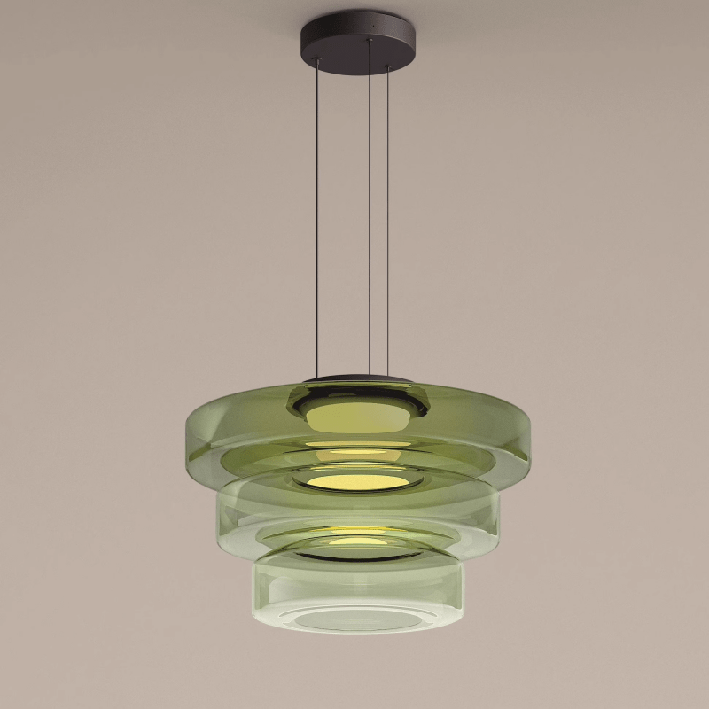 Innenbeleuchtung AuroraSphere. Eine moderne Glaslampe im Bauhaus-Stil, die Eleganz verleiht.