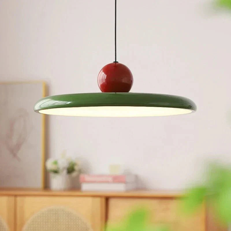 Moderne Bauhaus Glas-Hängelampe für Wohn- & Schlafzimmer. Elegantes Design, perfekt als Pendelleuchte.