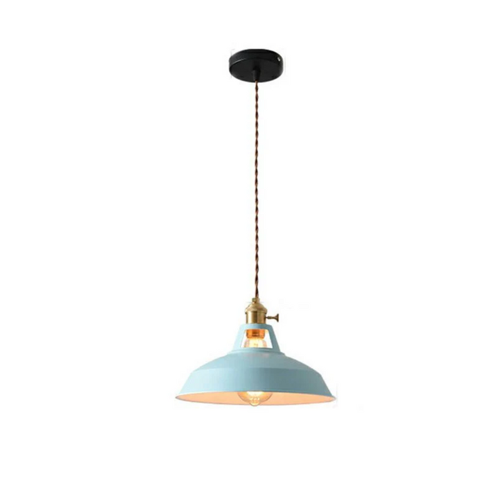 Moderne bunte LED-Hängelampe ChromaLuxe für stilvolles Wohnzimmer. Energieeffiziente Designlampe.