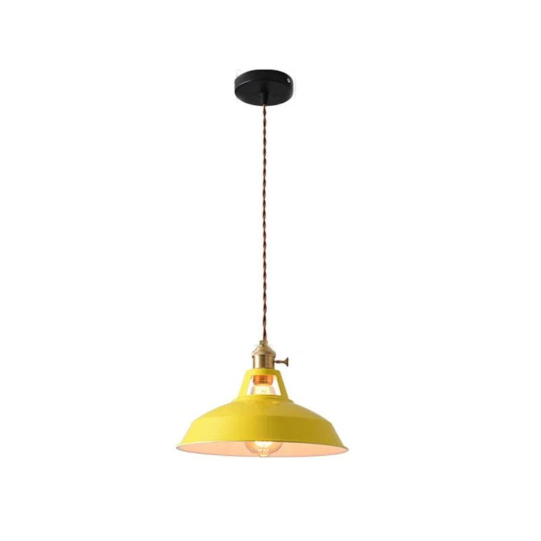 Stilvolle LED-Hängelampe ChromaLuxe, farbig. Moderne Innenbeleuchtung für Wohnbereiche.