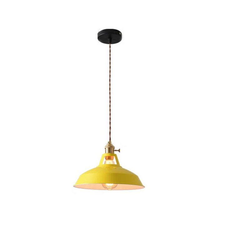 Stilvolle LED-Hängelampe ChromaLuxe, farbig. Moderne Innenbeleuchtung für Wohnbereiche.
